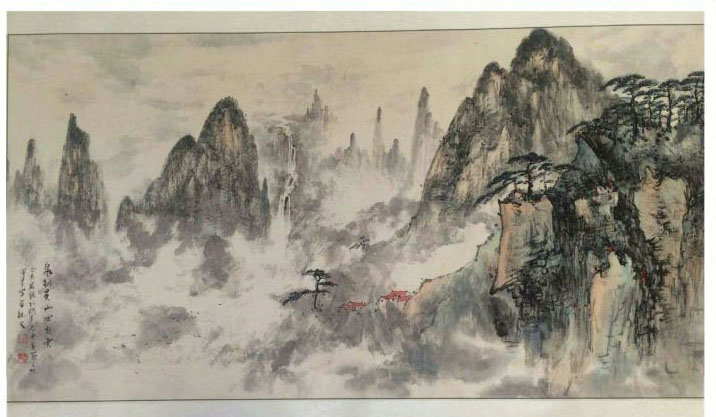 国画大师刘国良新作