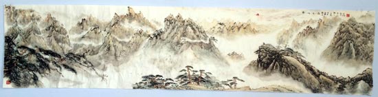 著名画家刘国良山水画13